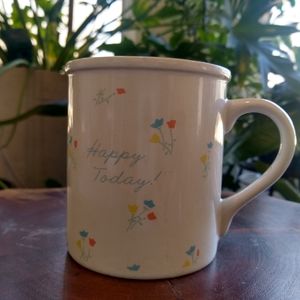 Vintage "Happy Today" 1983 Mug Mates Coffee Cup by Hallmark